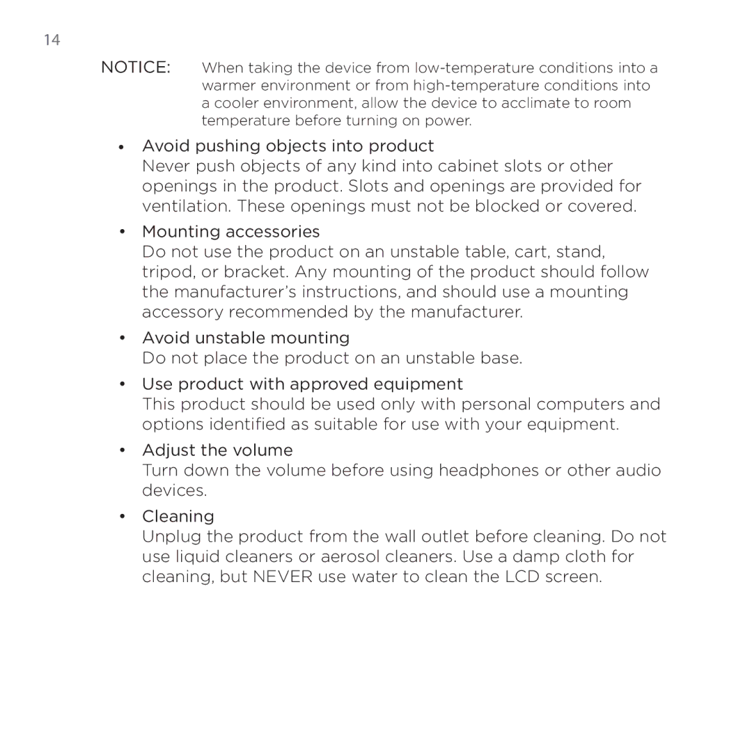 HTC 200 manual 14  